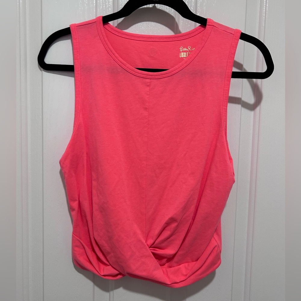 Lilly Pulitzer Greer Top - Coral - Medium